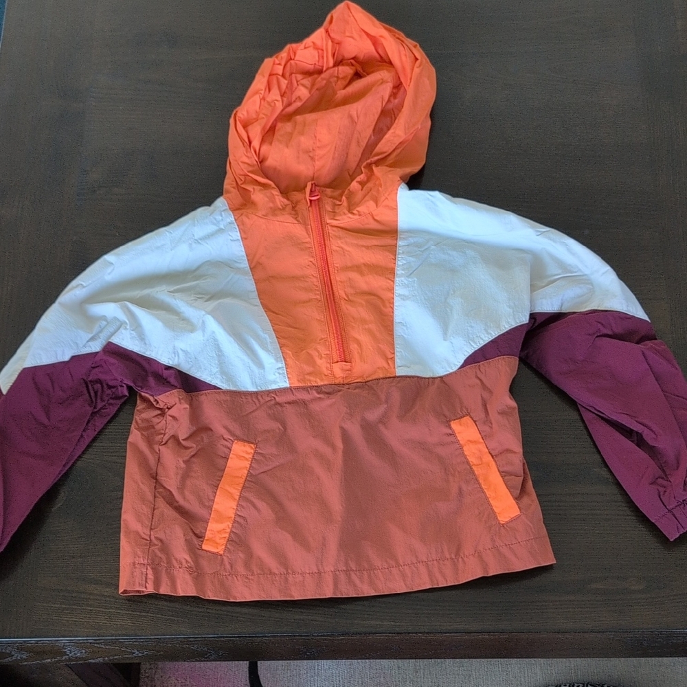 Cat & Jack Gray and Orange windbreaker